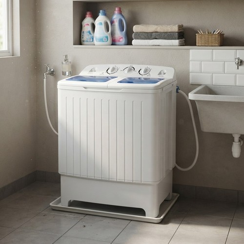 8kg portable twin tub - twin,