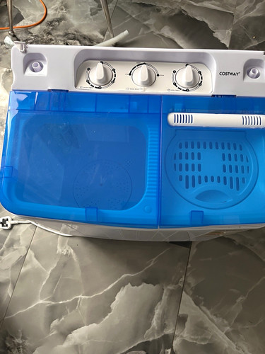 Costway twin tub portable - twin,