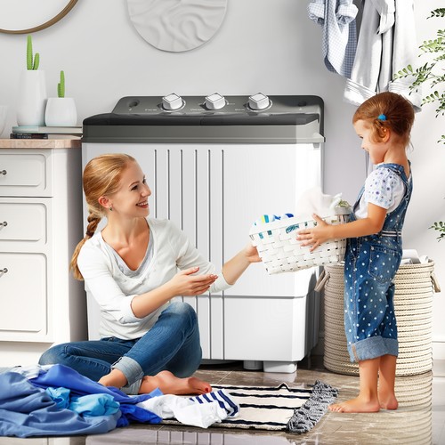 Compact washing machine twin - washing,