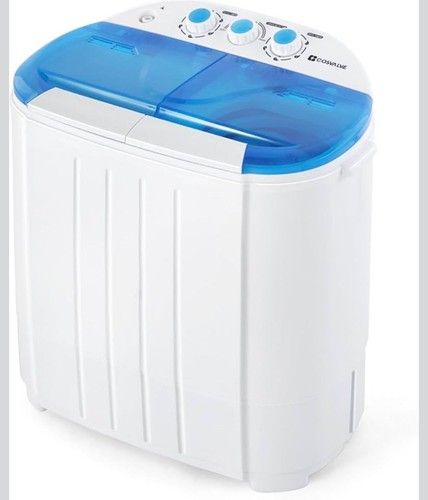 Portable twin tub washing - tub,