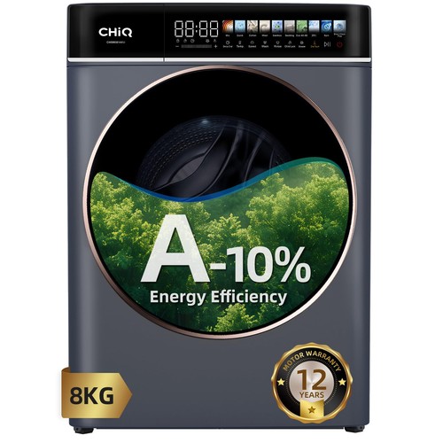 Chiq 8kg washing machine with - 8kg,