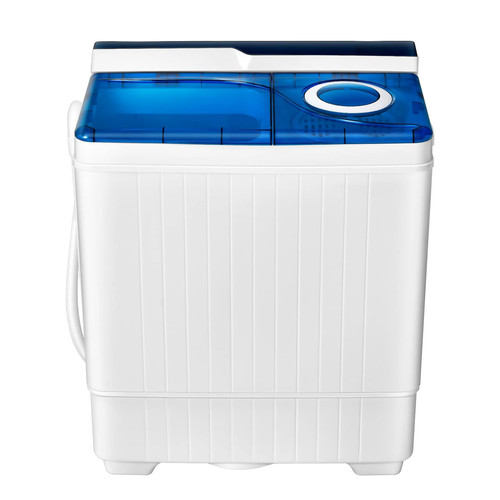 Blue white twin tub portable - white,